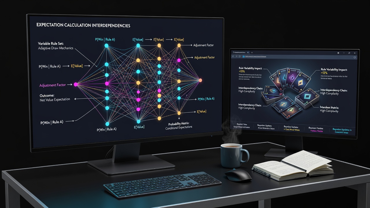 Interaktive Analyse von Erwartungswerten mit variablen Regeln in einer digitalen Umgebung