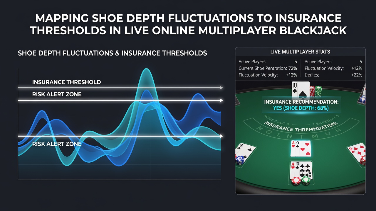 Analyse von Deck-Penetration und Versicherungsanpassungen in Multiplayer-Blackjack