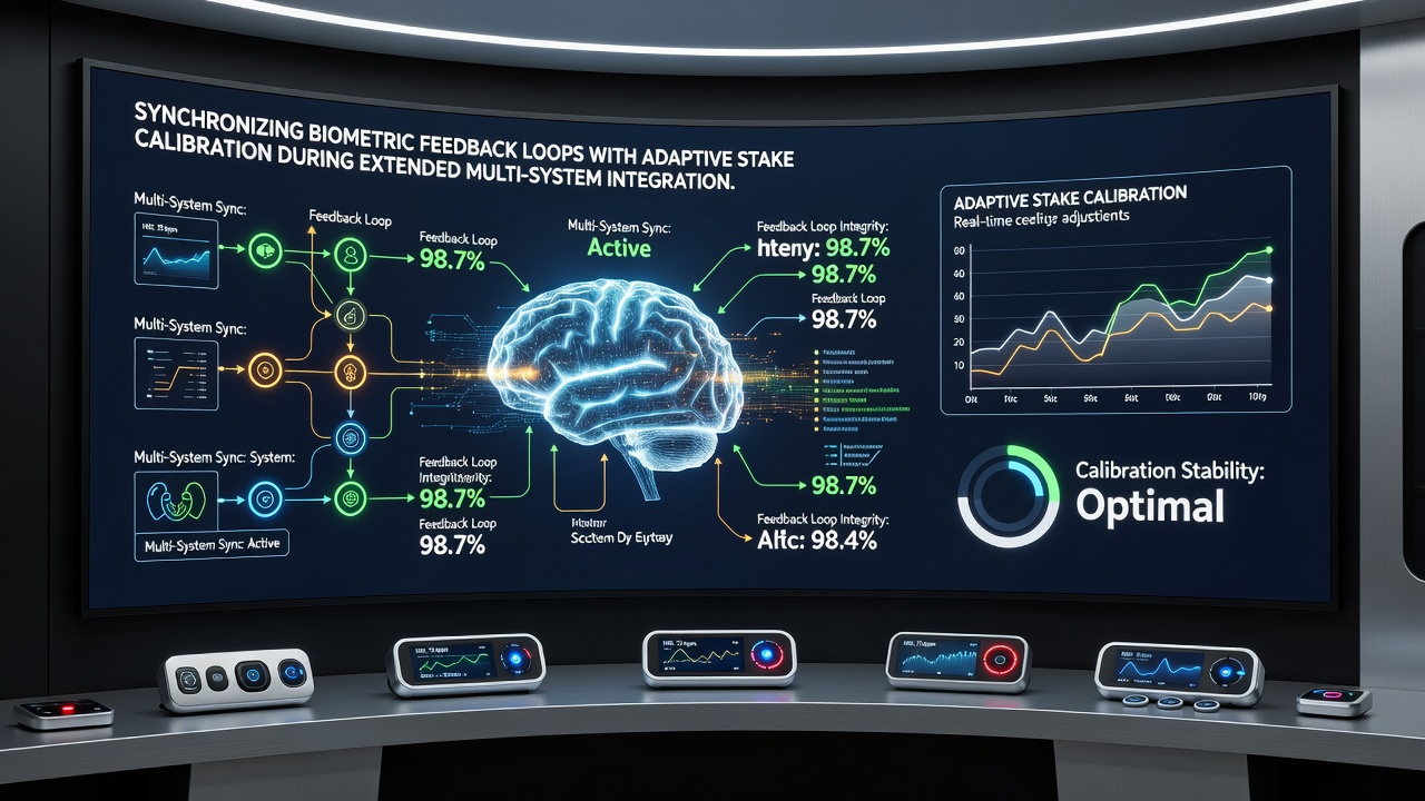 Detaillierte Ansicht einer virtuellen Schnittstelle mit synchronisierten Zähl- und Biometriedaten